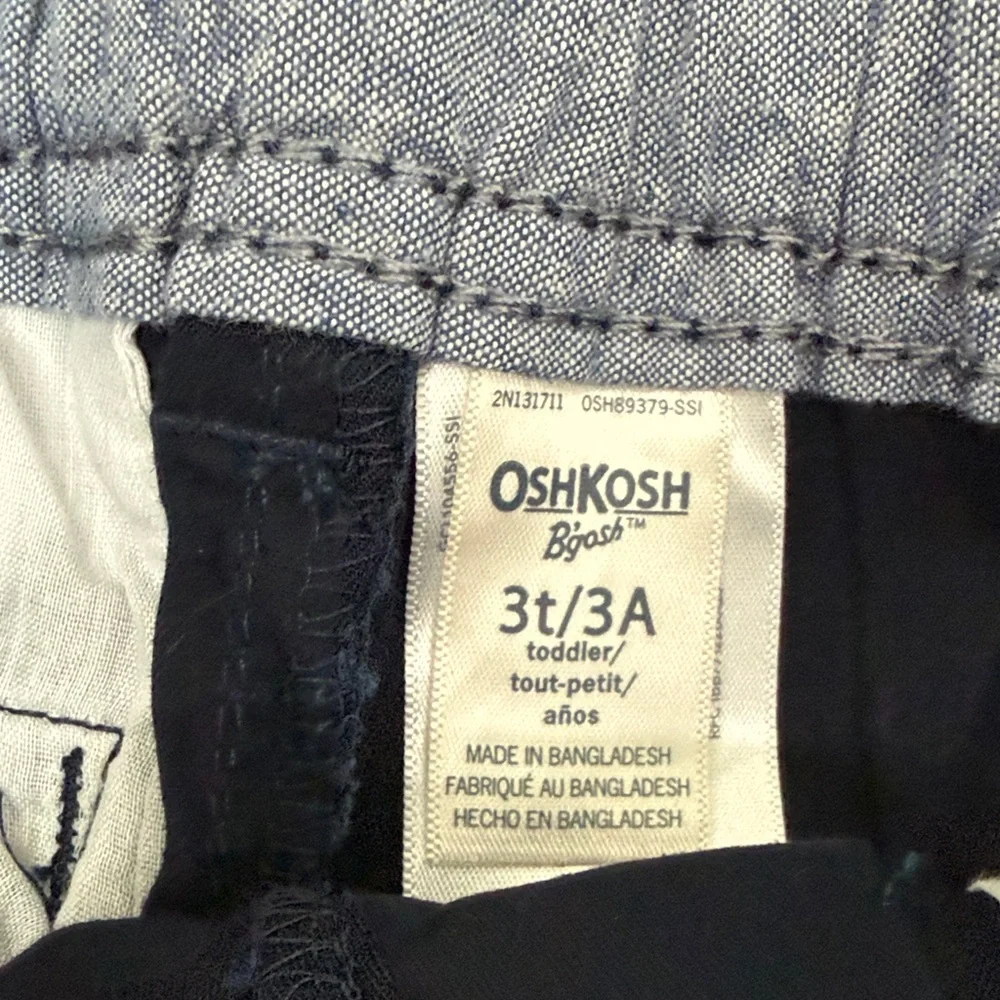 OshKosh B'gosh Navy Toddler Shorts with Tag